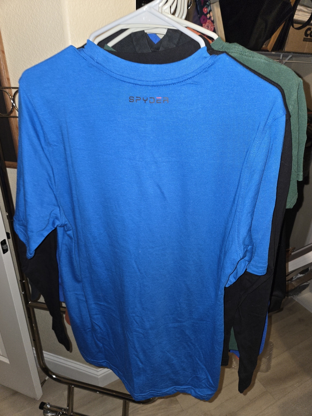 Spyder Men’s Blue Performance Underwear Top